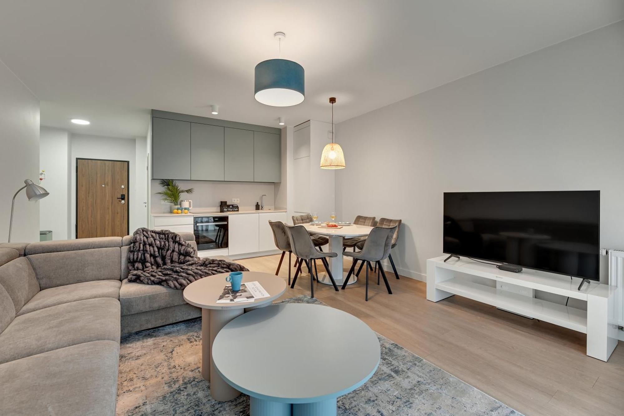 Scala City Center Apartments With Parking By Lion Apartments Gdańsk Extérieur photo