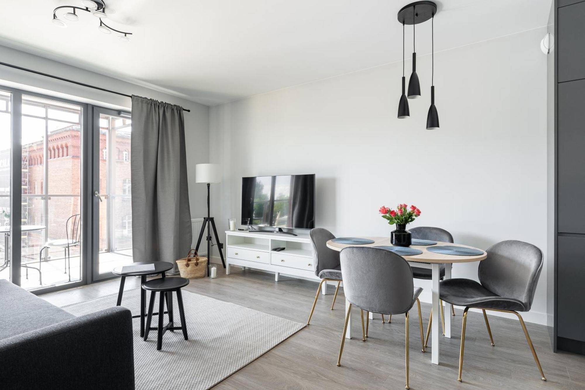 Scala City Center Apartments With Parking By Lion Apartments Gdańsk Extérieur photo