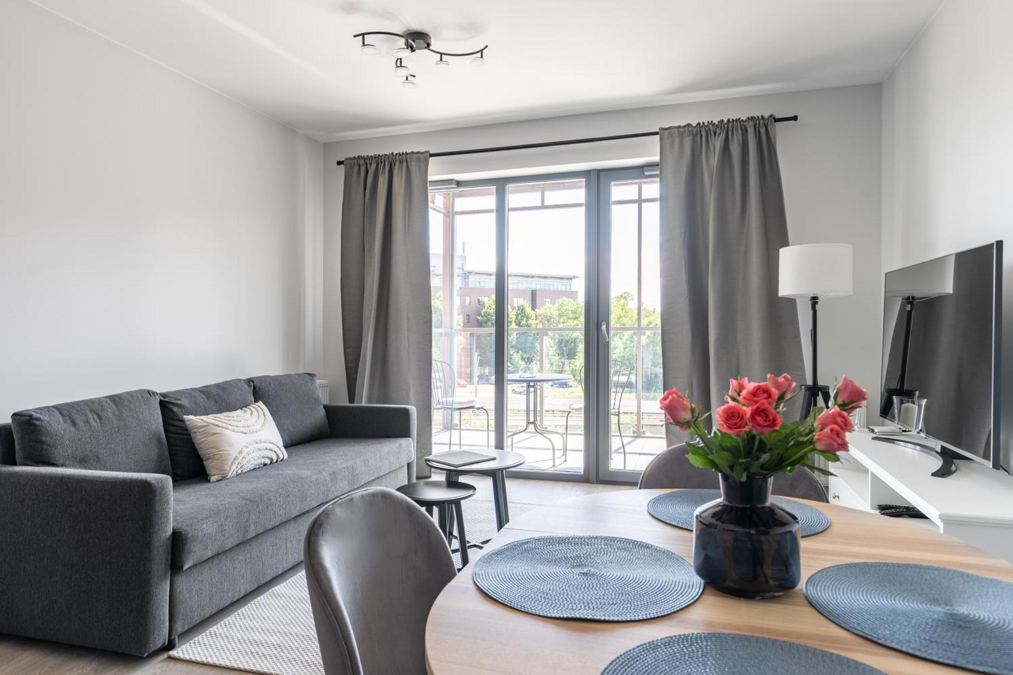 Scala City Center Apartments With Parking By Lion Apartments Gdańsk Extérieur photo